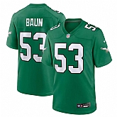 Men & Women & Youth Philadelphia Eagles #53 Zack Baun Kelly Green Vapor Limited Jersey,baseball caps,new era cap wholesale,wholesale hats